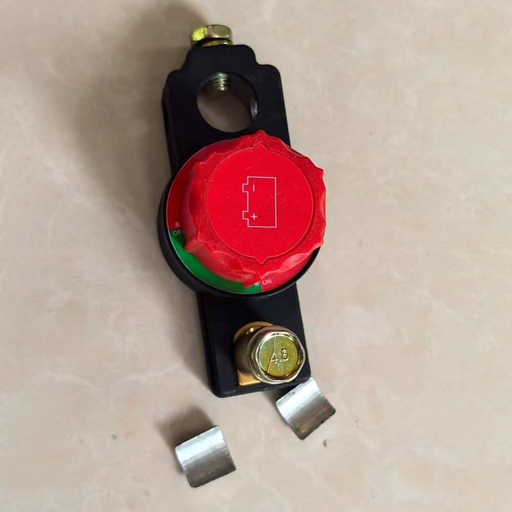Car Battery Disconnect Switch 12V 24V Negative Terminal Stable Performance