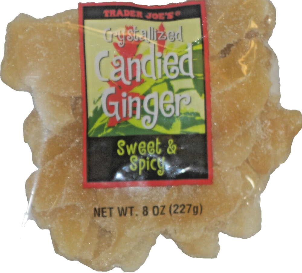 Trader Joe's Crystallized Candied Ginger 8oz (227 g)