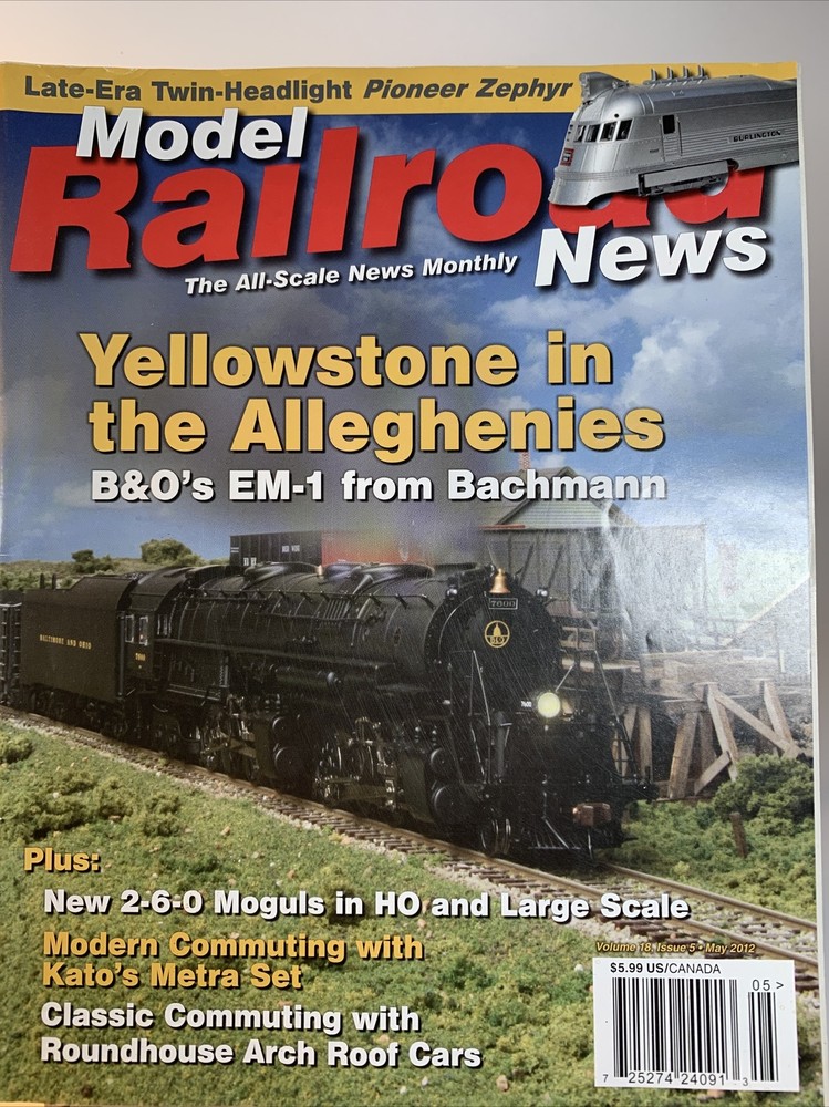 Model Railroad News Magazine, May 2012 Issue