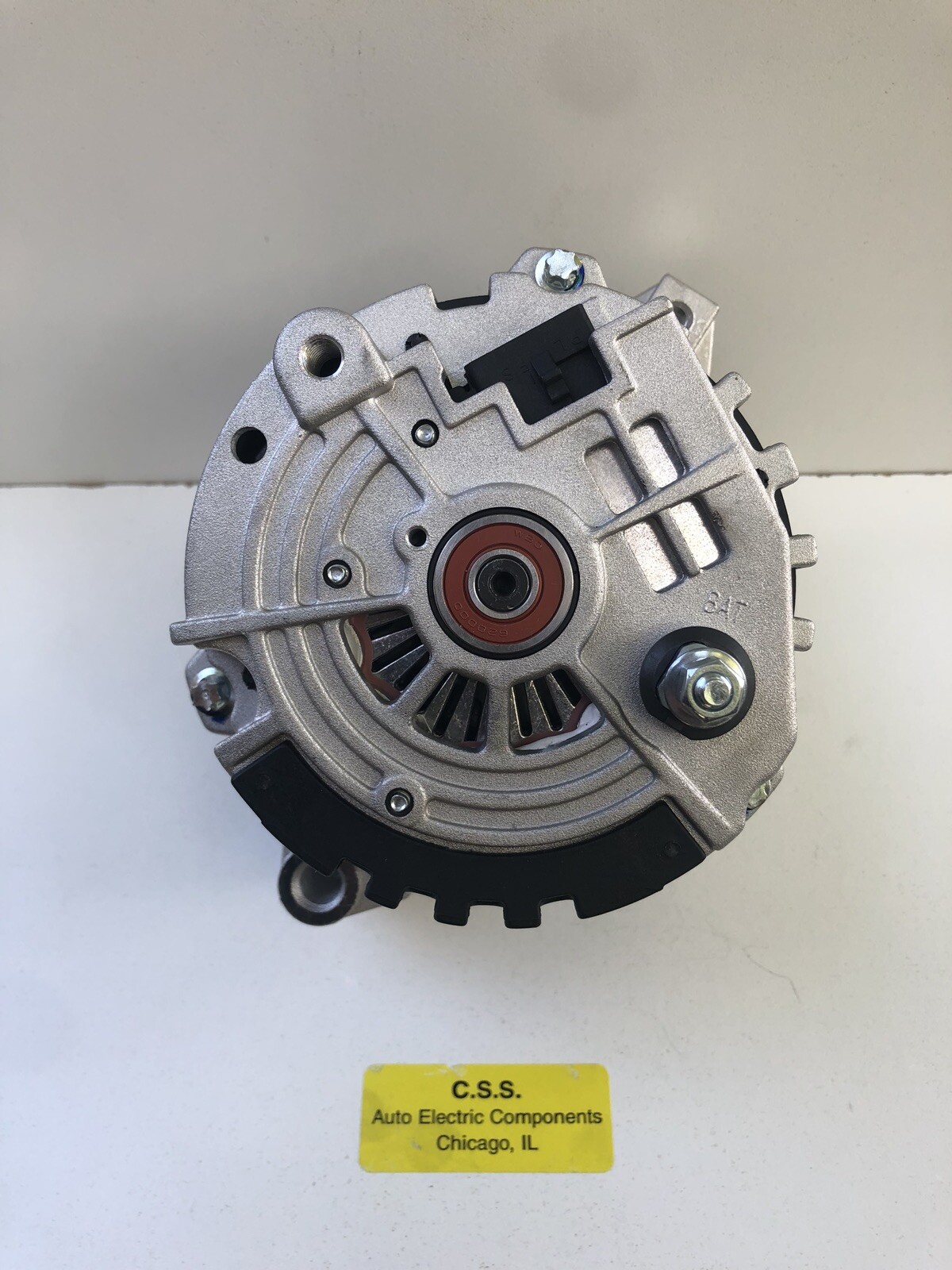 250AMP HIGH OUTPUT ALTERNATOR REPLACES DELCO 10SI,12SI CHEVROLET V-PULLEY,1 wire