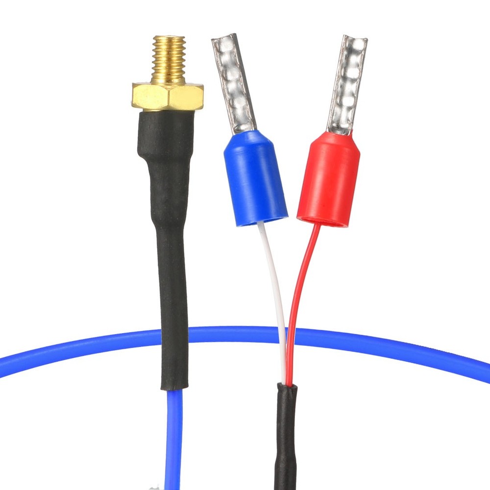 K-Type Thermocouple Temperature Sensor Probe for 3D Printers M4 Thread 0.12M Cable