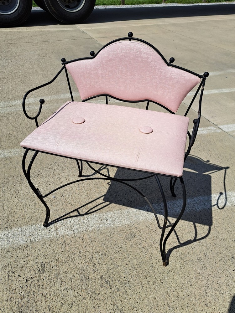 Mcm Pearl-wick Vanity Chair