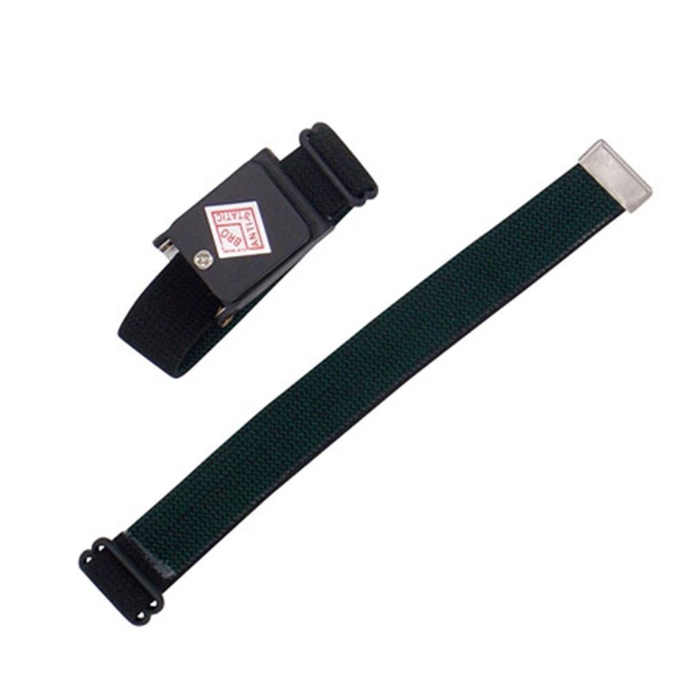 Anti Static Wrist Strap Adjustable for ESD with Conductive Nylon Material