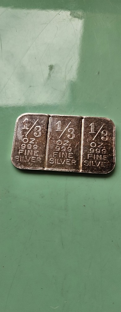 2x Vintage Silver Divisible Coins