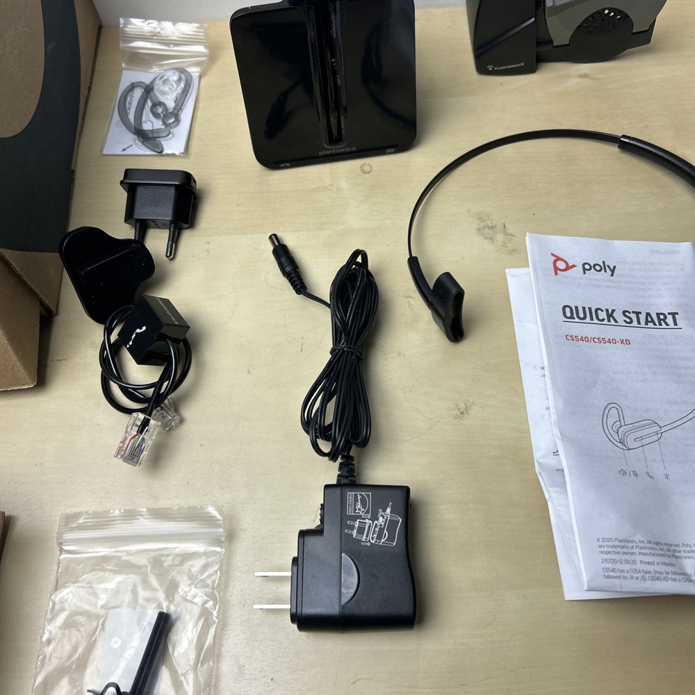 Plantronics CS540/HL10 Bundle Used (Please Read)