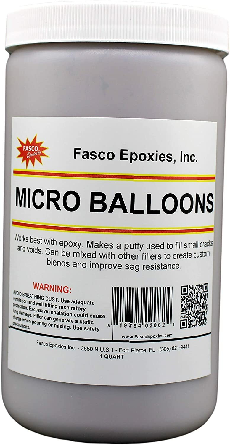 Fiberglass Supply Depot Phenolic Micro Balloons - Quart