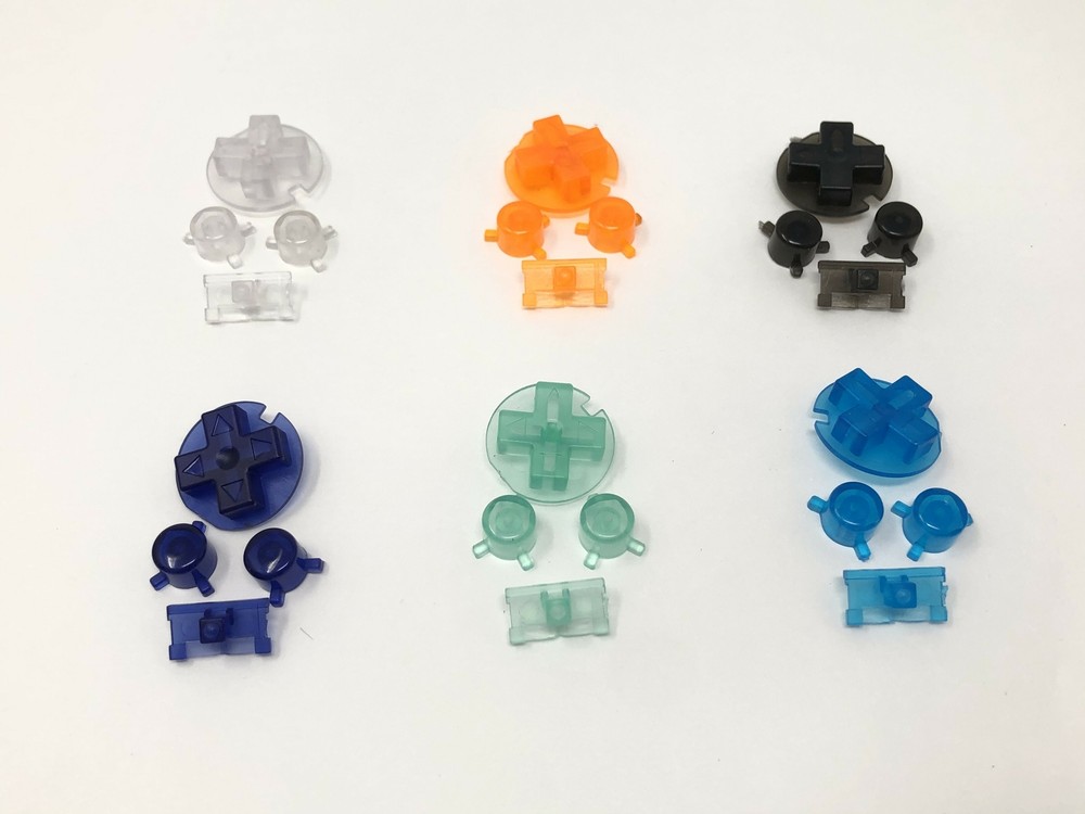 Game Boy Pocket Clear Buttons