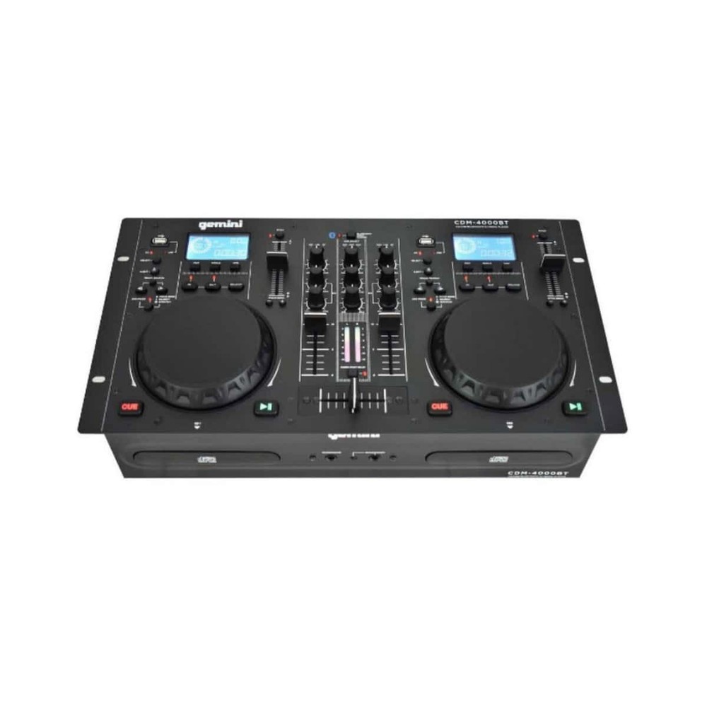 Gemini CDM-4000BT CD/Mixer Combo with Bluetooth Input
