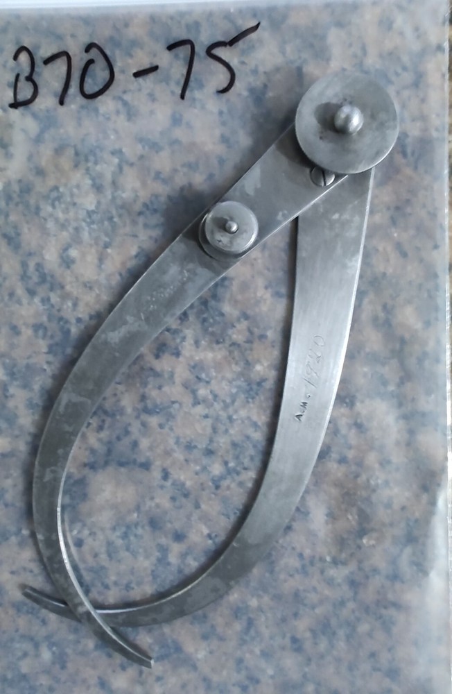 🗽VINTAGE STARRETT 10" ID/OD CALIPER 1920