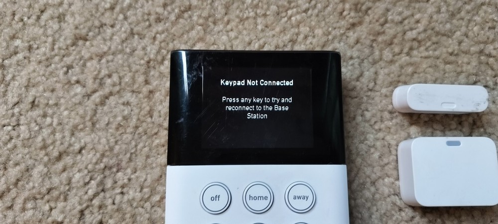 SimpliSafe Home Security System Replacement Keypad Remote White #SSKP3