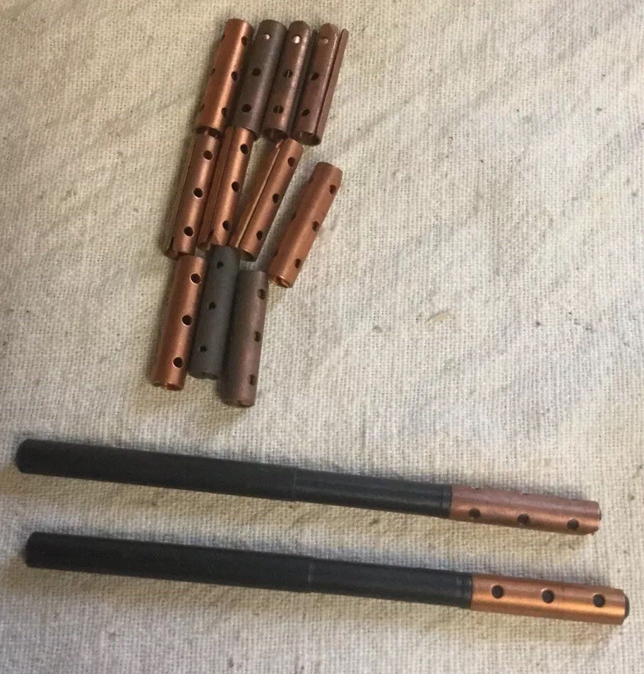 Copper Head Lap Sleves 1/4” With Steel Arbor