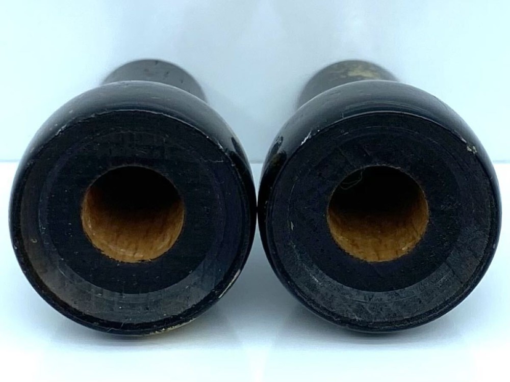 MC Squared Wood Handle Knob MCSQUARED Itsuki Black ②