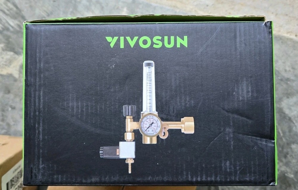 VIVOSUN Hydroponics CO2 Regulator Emitter System Used