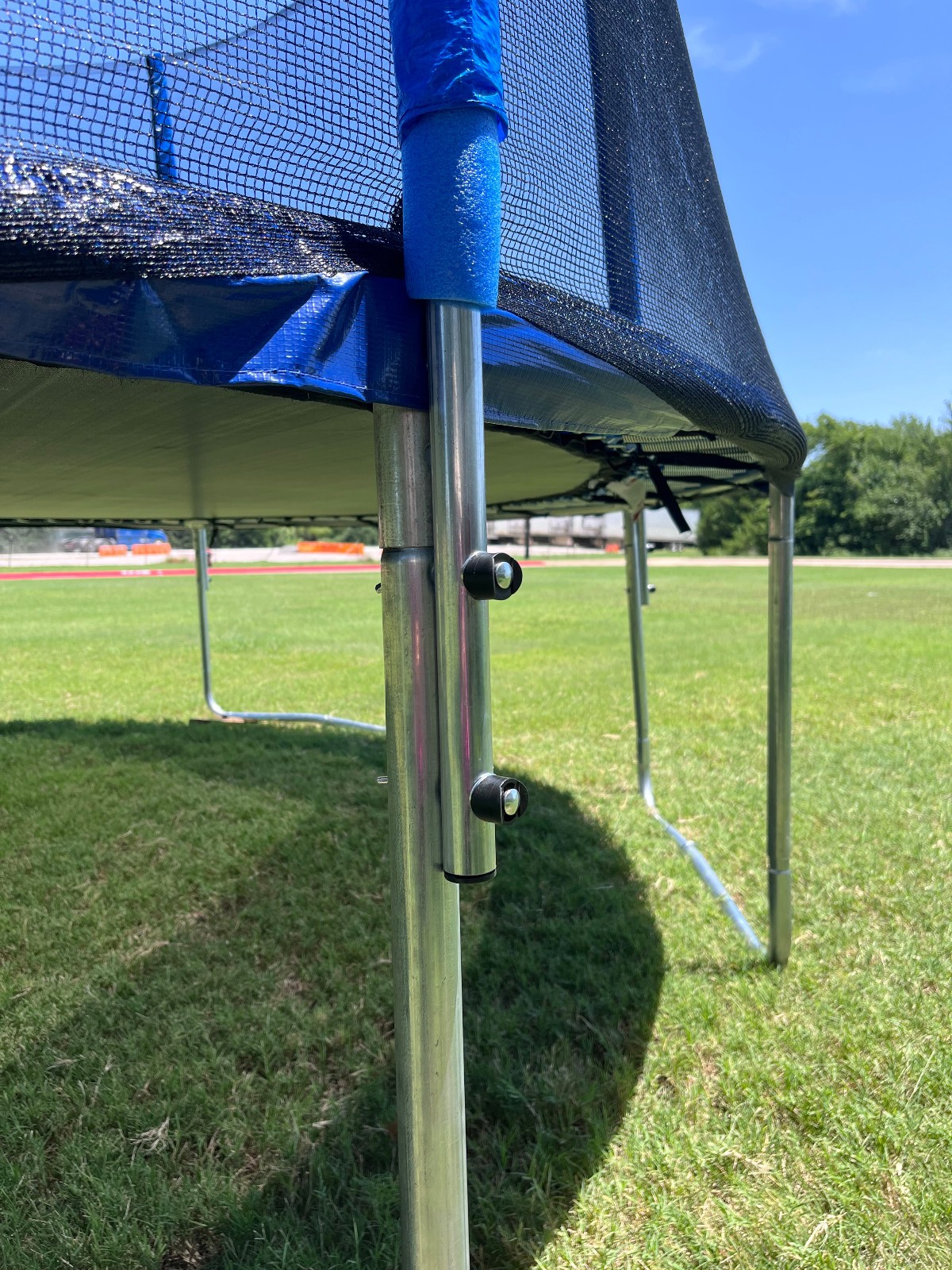 15FT Trampoline for Outdoor Recreation with Net & Ladder for Children and Adults