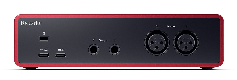 Focusrite Scarlett 2i2 4th Gen Studio Recording USB Audio Interface+Software+Mic