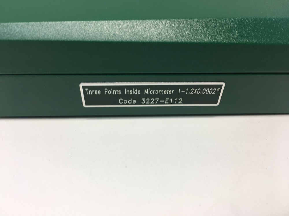 INSIZE 3227-E112 Three Points Internal Micrometer, 0.0002" Graduation, 1" - 1.2"