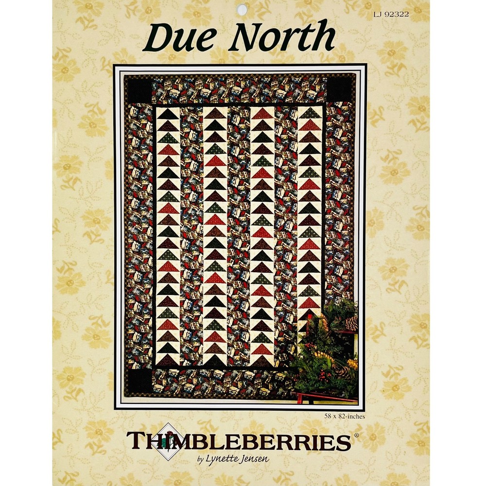 Due North Quilt Pattern LJ92322 Thimbleberries by Lynette Jensen, 2005