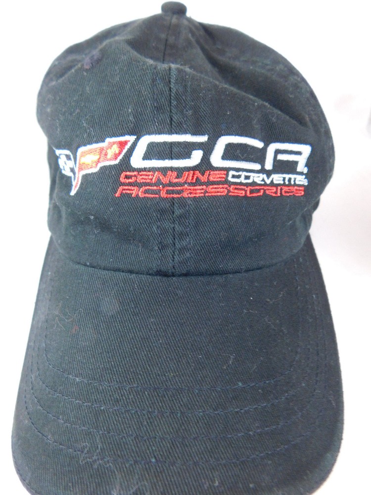GCA Genuine Corvette Accessories Adjustable Baseball Cap