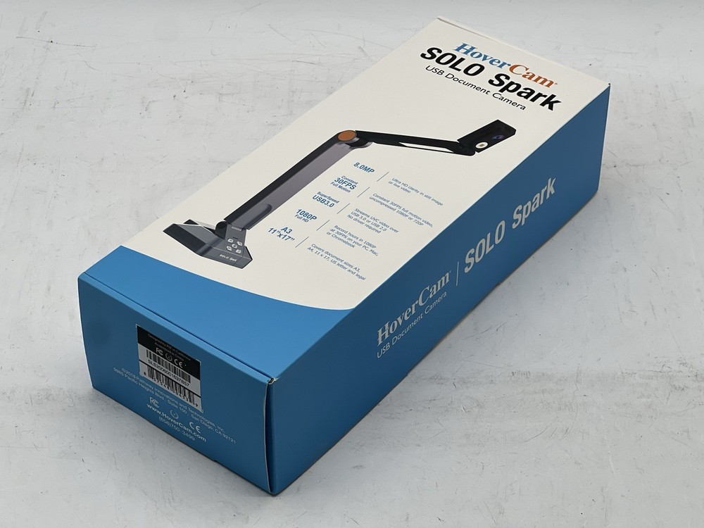 HoverCam SOLO Spark USB Document Scanner with Cables