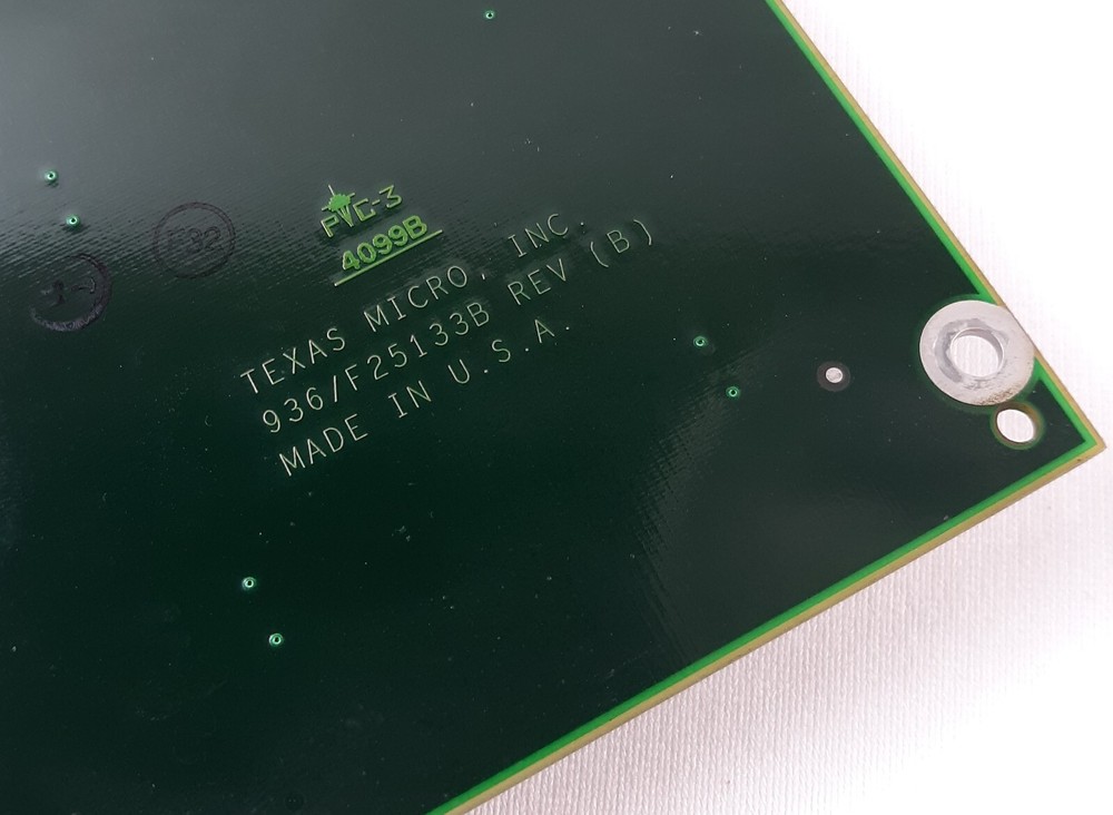 Texas Micro 936/F25133B Backplane
