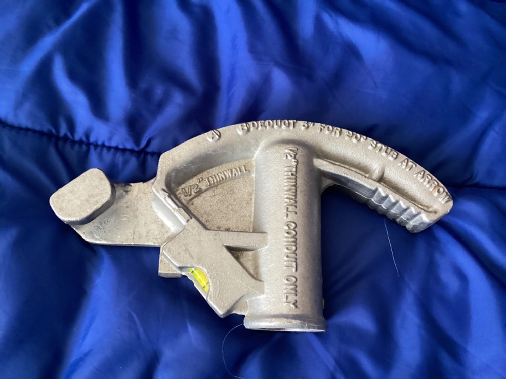 Gardner No.930 Conduit Bender Head,For 1/2" Thin Wall Conduit