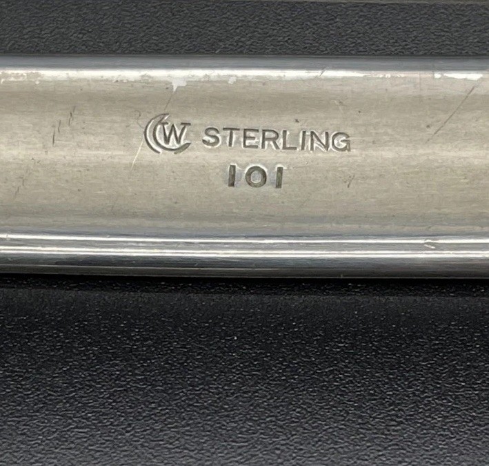 Sterling Silver Napkin Ring Engraved Name “Robert” Watrous