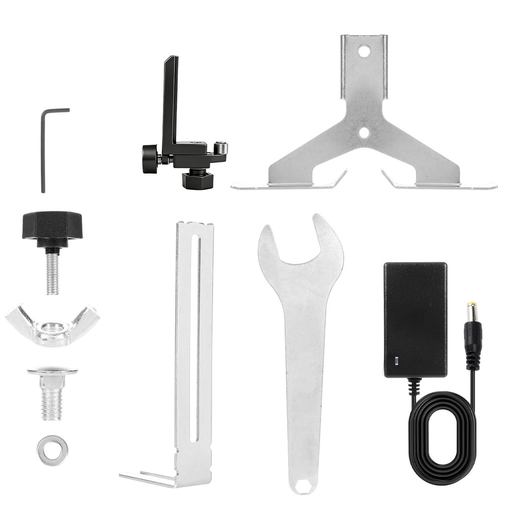 21V Cordless Multi-function Router With 20 Bits 2 Batteries Charger And Wrenches