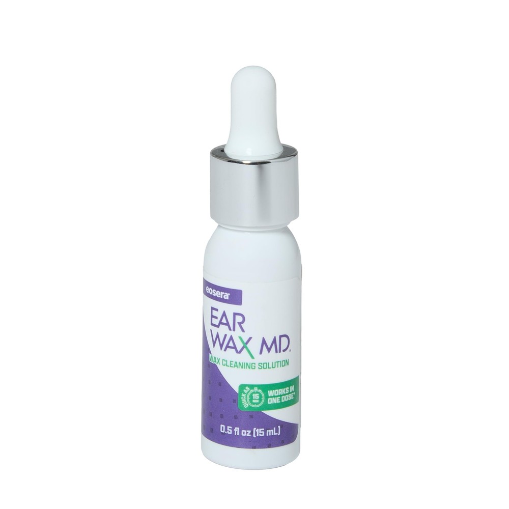 eosera® Ear Wax MD® - Ear Wax Dissolving Drops - Breaks Down & Dissolv