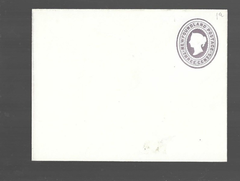 Newfoundland 3 cent stamped envelope MINT