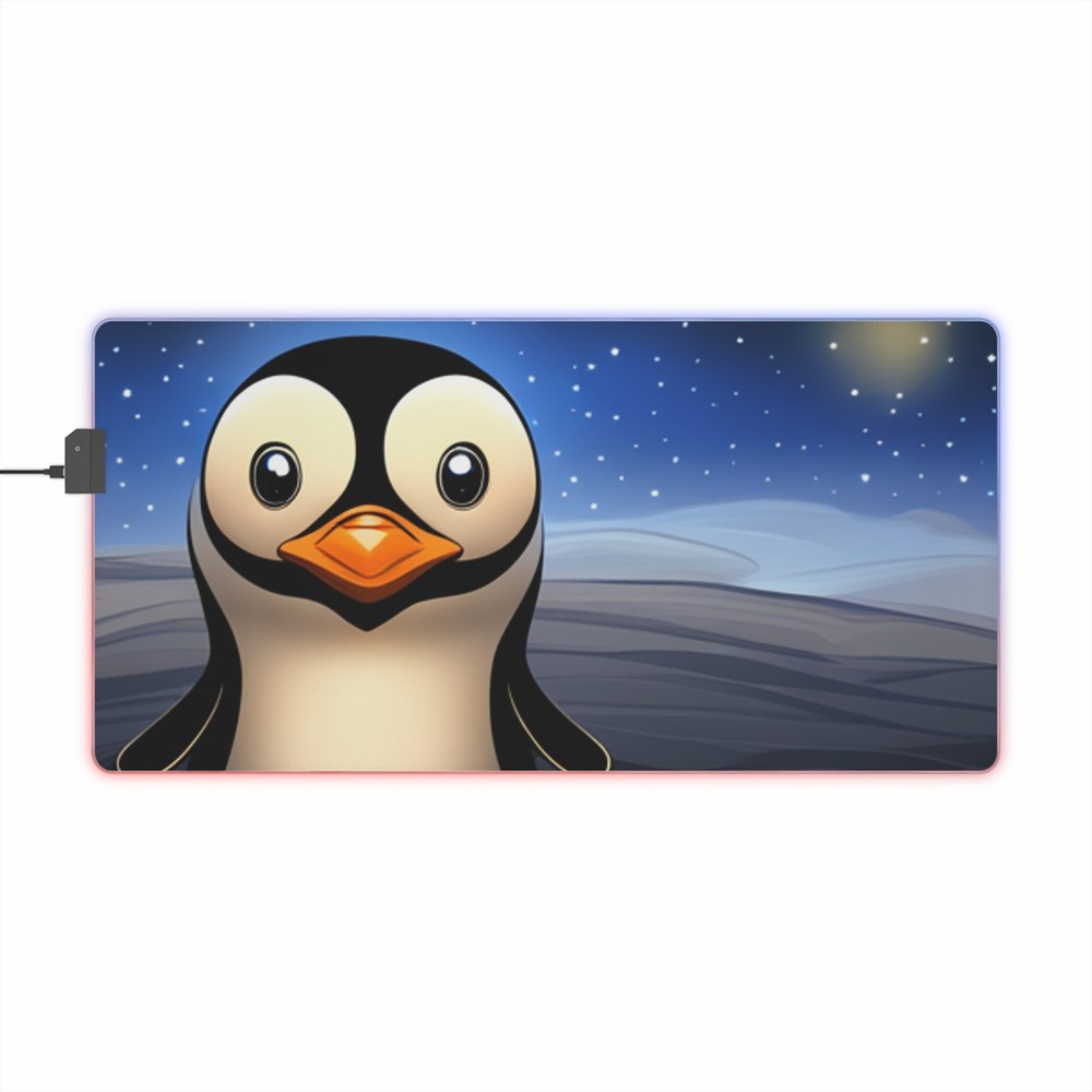 LED starry night penguin