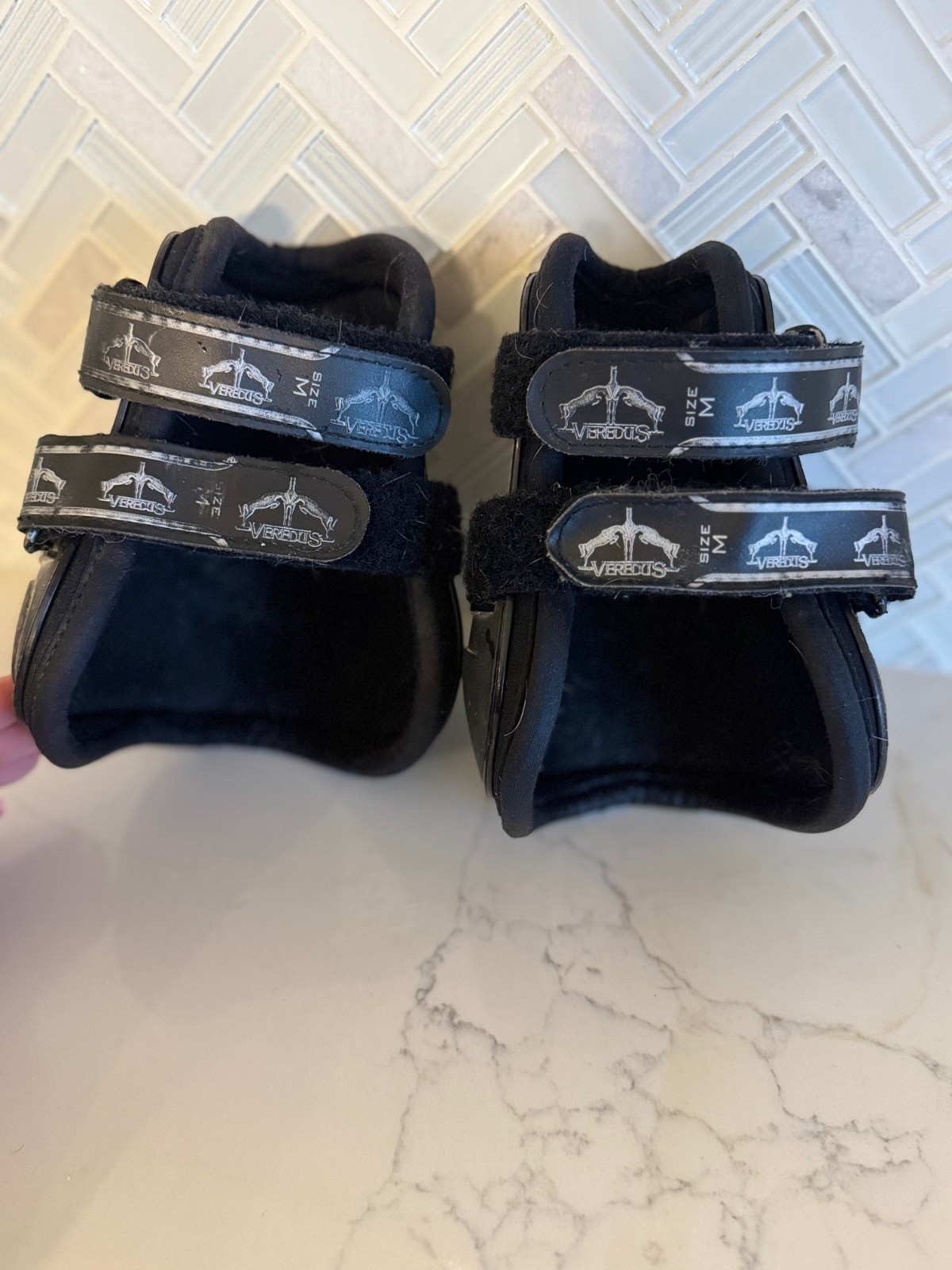 Veredus Pro Jump Active Ankle Boots - Horse Jumping Boots - Black - Medium