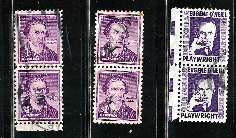 Collection Dealer Stock Sc #832 etc $1-$5 1938 etc US 90A31