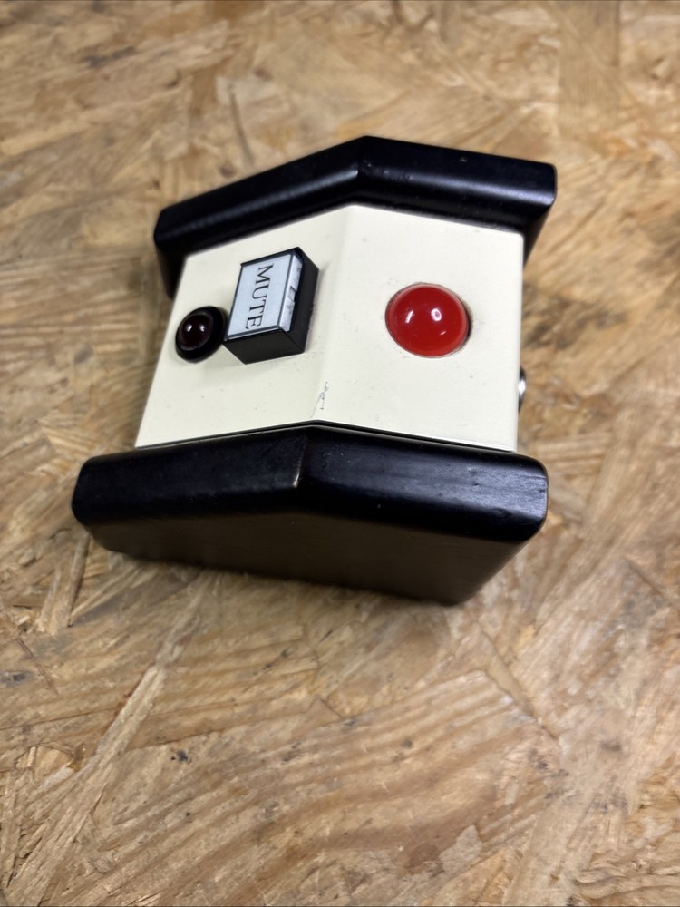 Custom Wooden Red Mute Button