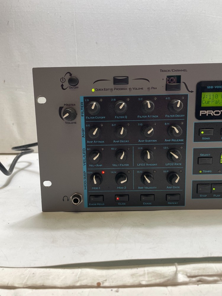 E-MU Proteus 2500 P2500 Command Module Digital Sample‑Based Synthesizer