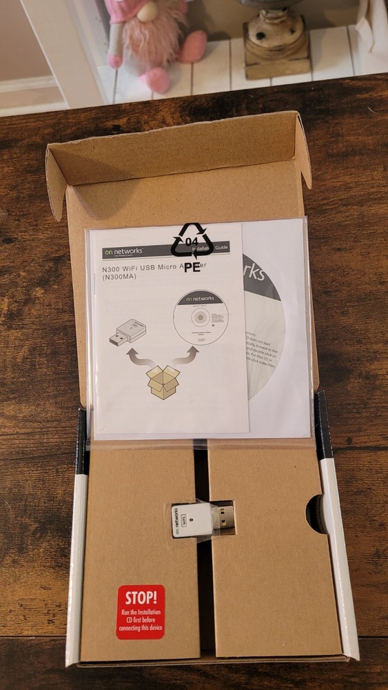 OPEN BOX ON NETWORKS N300 WIFI USB MICRO ADAPTER