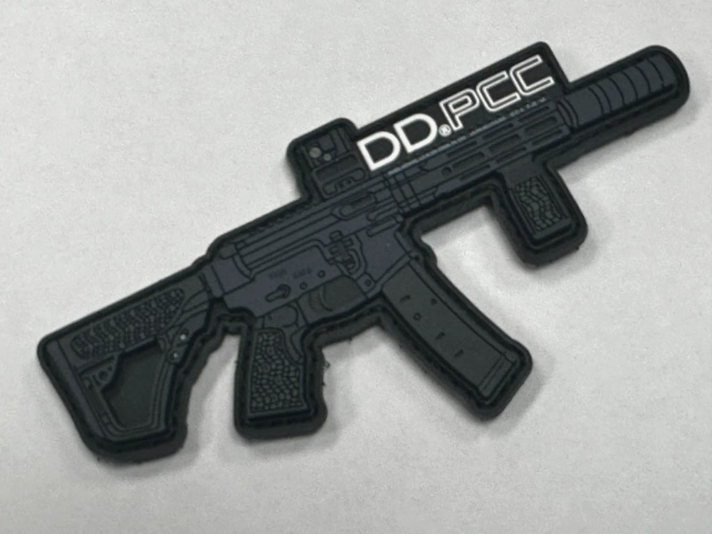 SHOT Show 2026 Daniel Defense "DDPCC" custom Morale Patch, Hook & Loop, NEW!