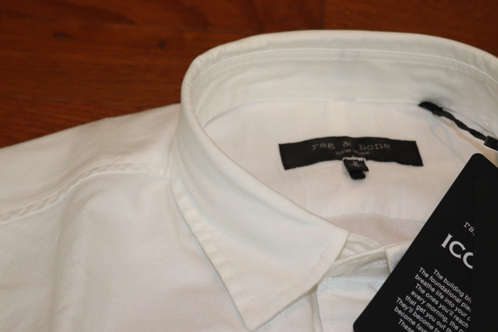 Rag & Bone Fit 2 Slim Fit Button-Up Shirt Large New with Tags