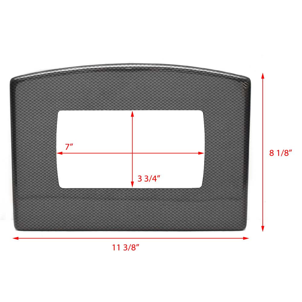 Crestliner Boat Blank Chartplotter Panel 2288344 | 11 3/8 Inch Helix 5
