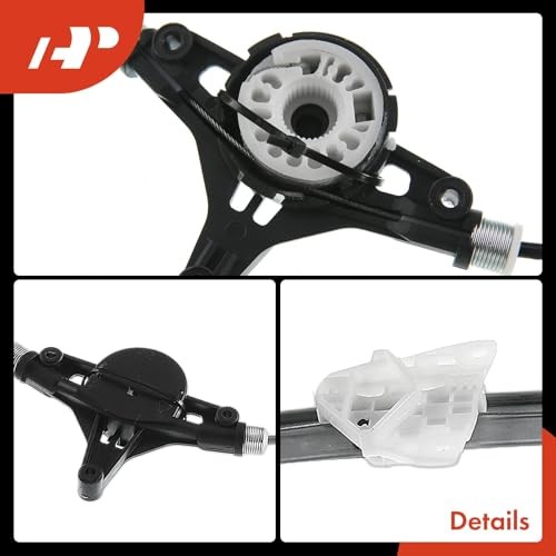 Electric Power Window Regulator Without Motor Compatible Front Passenger Side