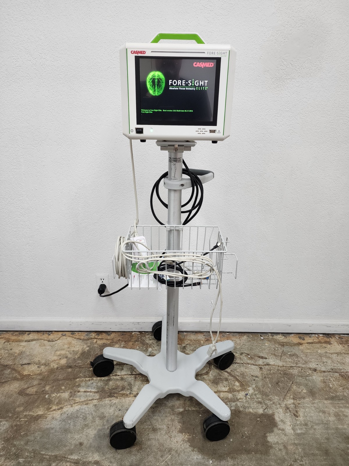 CasMed 01063000 Fore-Sight Elite Absolute Tissue Oximeter with Roller Stand