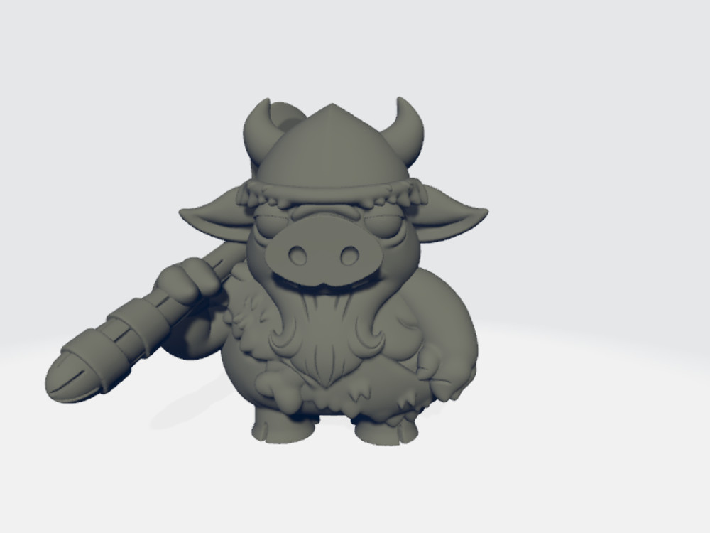 Chibi Tykes - Barbarian Pig