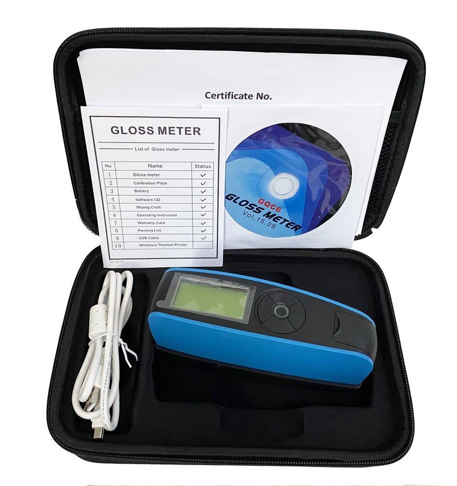 Multiple Angle Gloss Meter with Angle 20° 60° 85° for Rubber Printing Paper