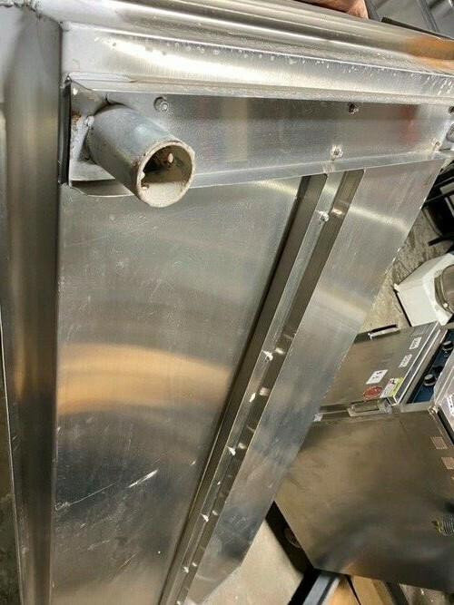 Dishwasher Table/ BK Resources BKCDT-72-R Right Side/ 72"