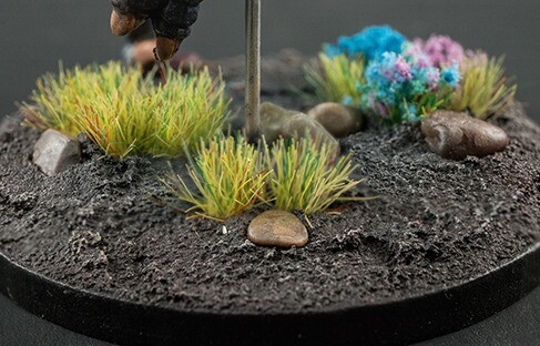 Huge Miniatures Texture Paste, Basalt Model Basing Paint – 2oz Resealable Jar