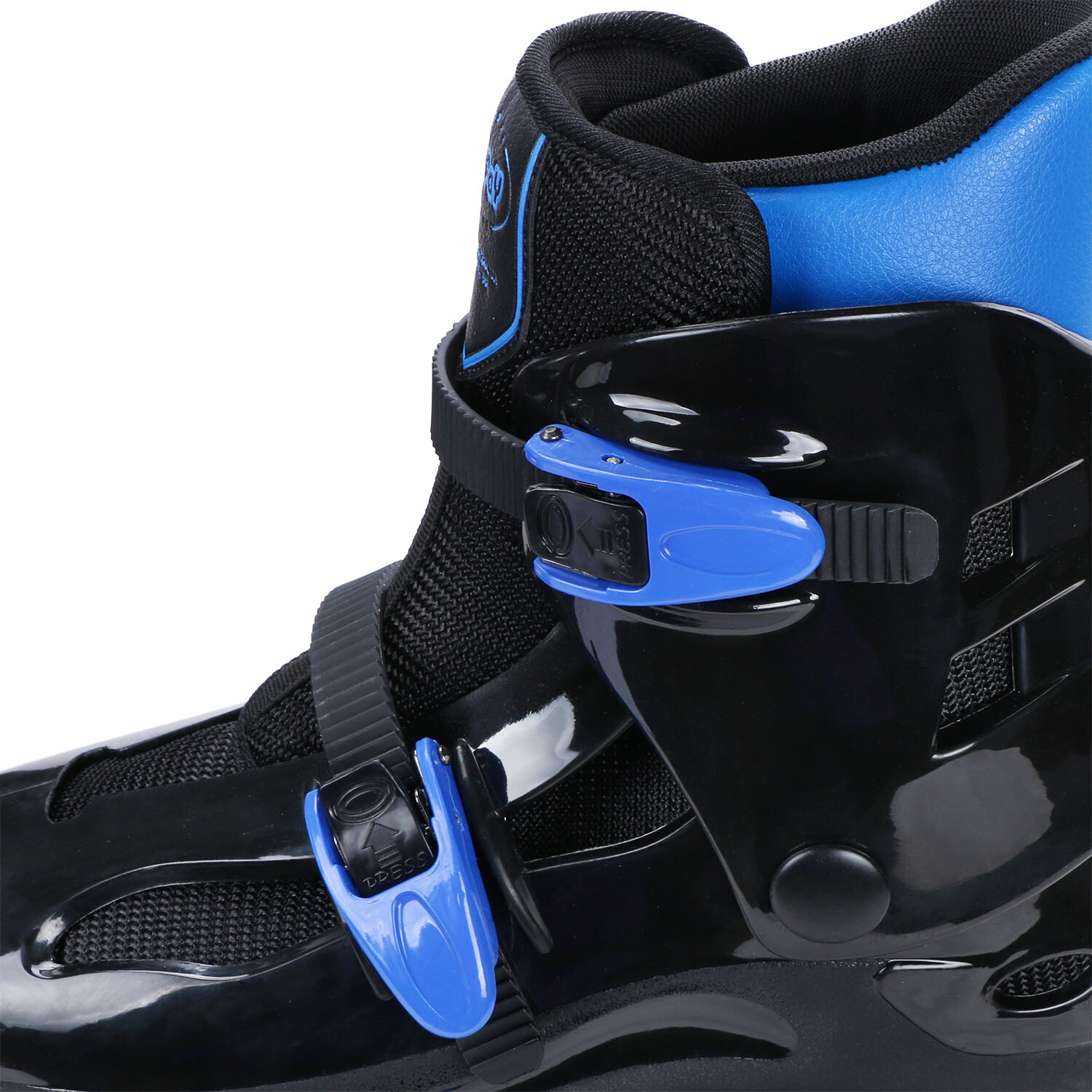 Joyfay Jumping Shoes Black-BLue Fitness Bouncy Boots Unisex, XL XXL