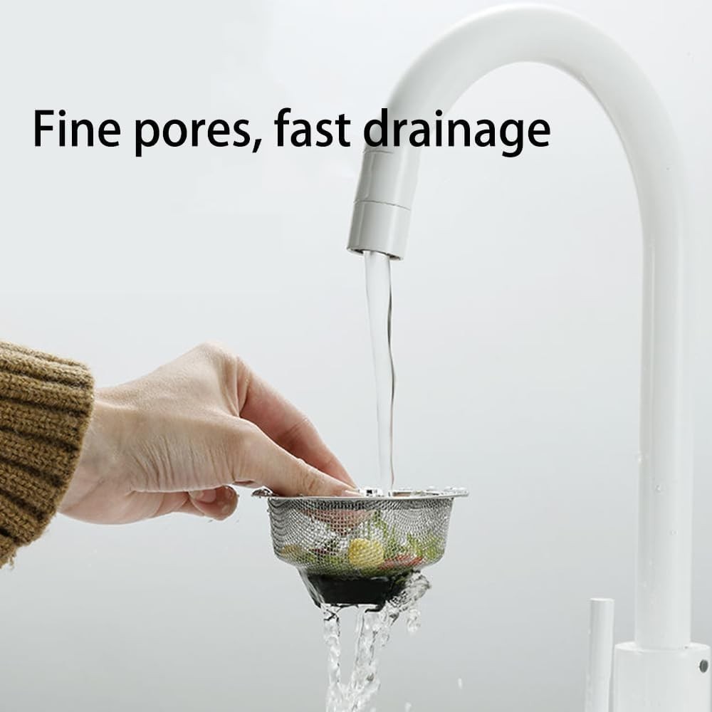 2Pack Stainless Steel Kitchen Sink Strainers