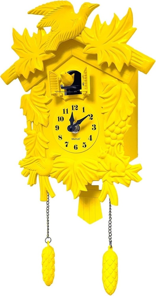 Stylish Cuckoo Clock with Mechanical Movement & Adjustable Volume - Indoor Decor