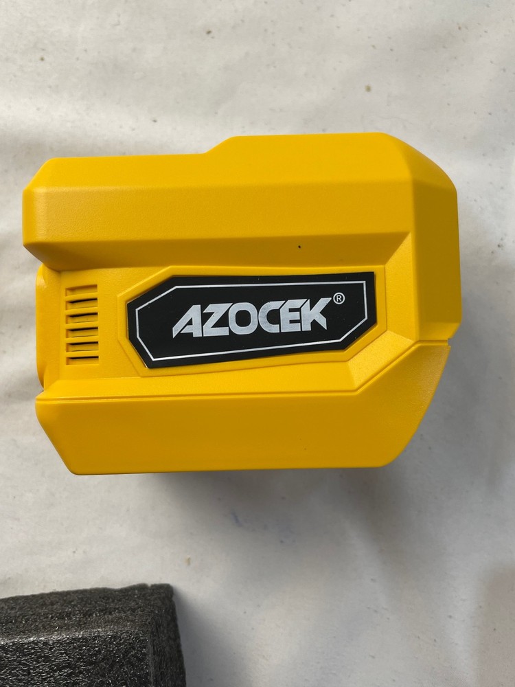 AZOCEK 220W Multi-Function Battery Inverter | AC Outlet + USB-A + USB-C + 400LM