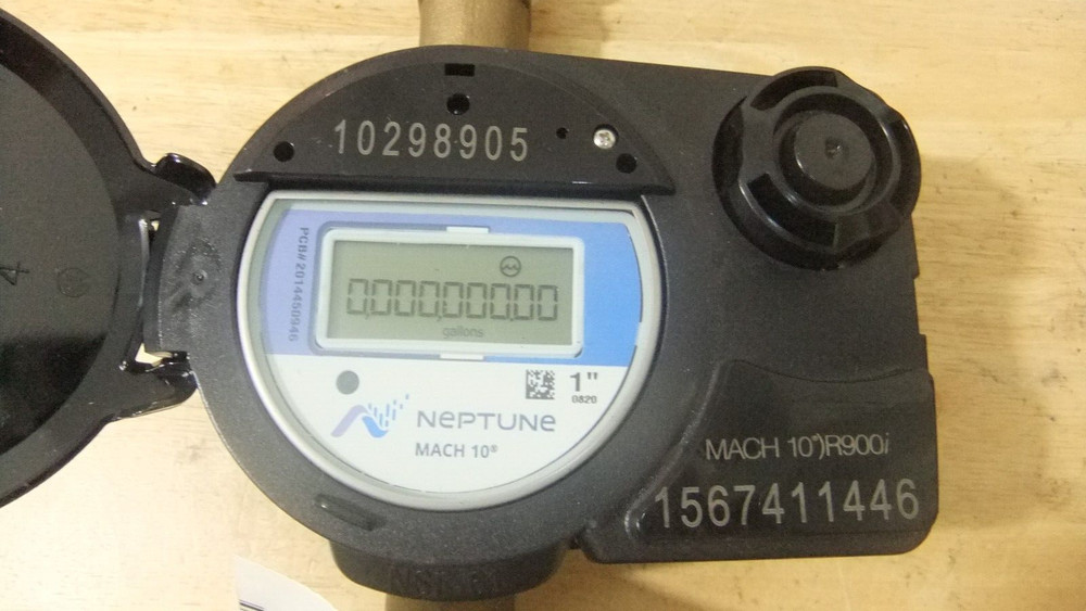 Neptune Water Meter 1” Mach 10