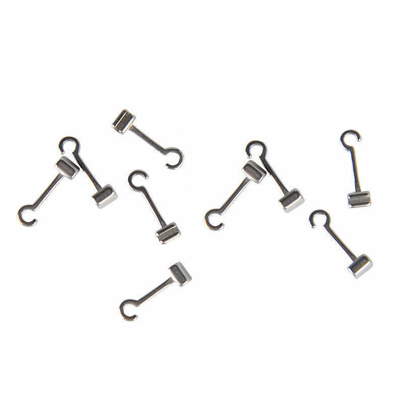10 Box Orthodontic Dental Long Curved Right Type Multi-function Hooks Stainless